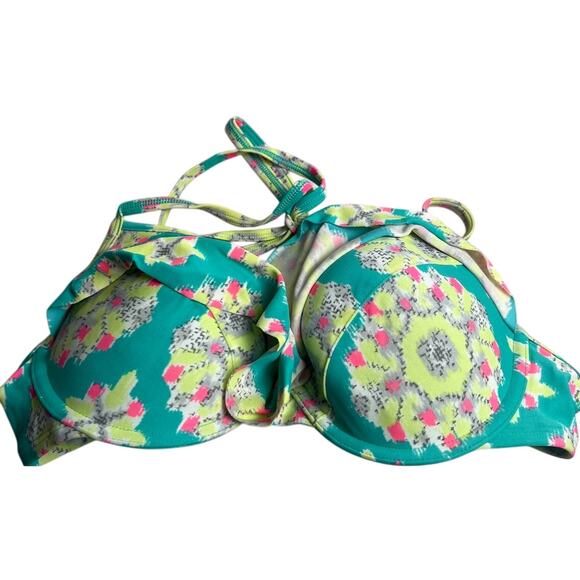 Aerie 34C Bridget Women Bikini Top Underwire Push Up - Picture 1 of 5